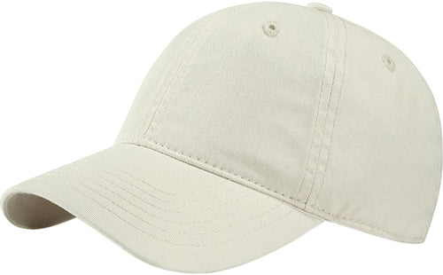 Classic Beige Baseball Cap